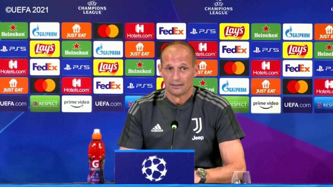Champions, Allegri prima del match con il Chelsea: "Ho le idee confuse, serve una grande partita"