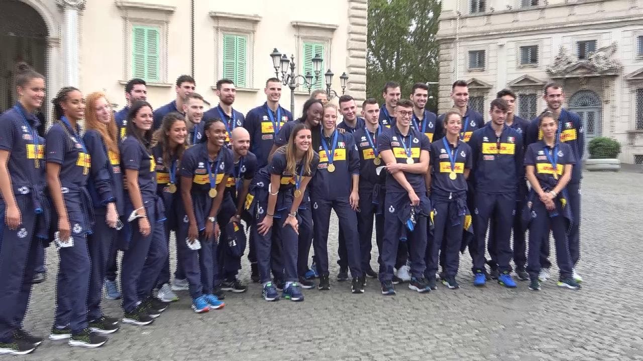 L'Italvolley al Quirinale, Egonu: "Importante sapersi rialzare dopo le delusioni"