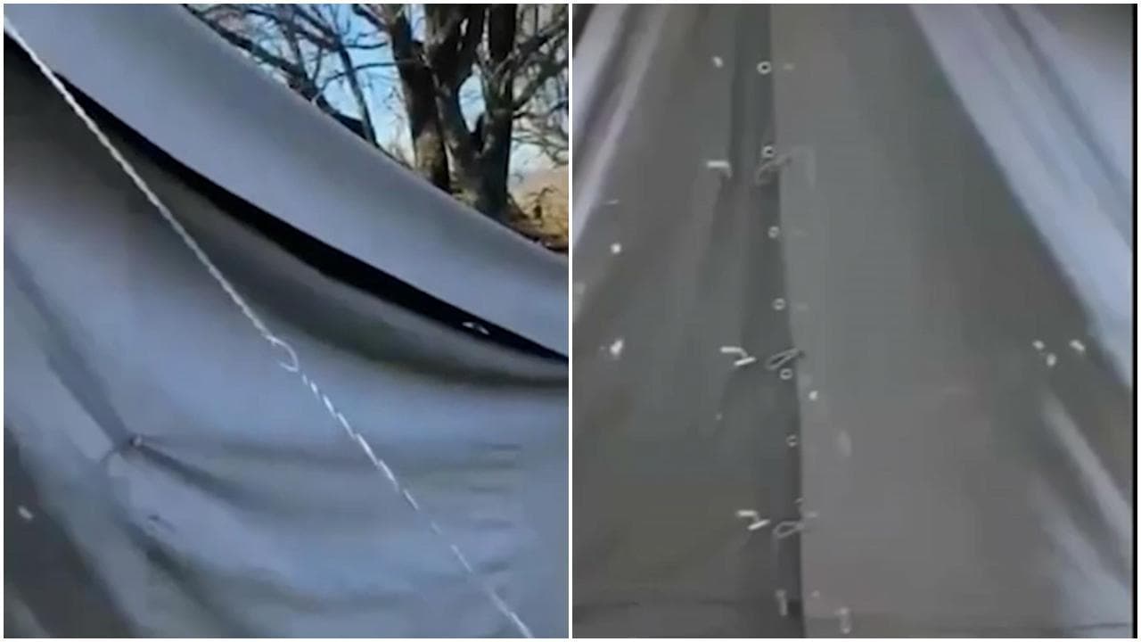 Catturato latitante per stupro, era nascosto in una tenda: l'attimo dell'arresto