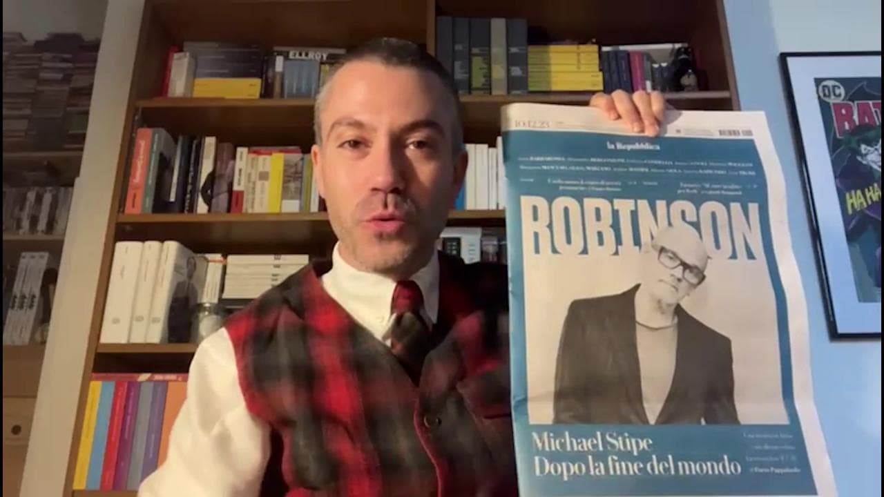Saverio Raimondo lancia Robinson: "Utile per i pacchi di Natale"