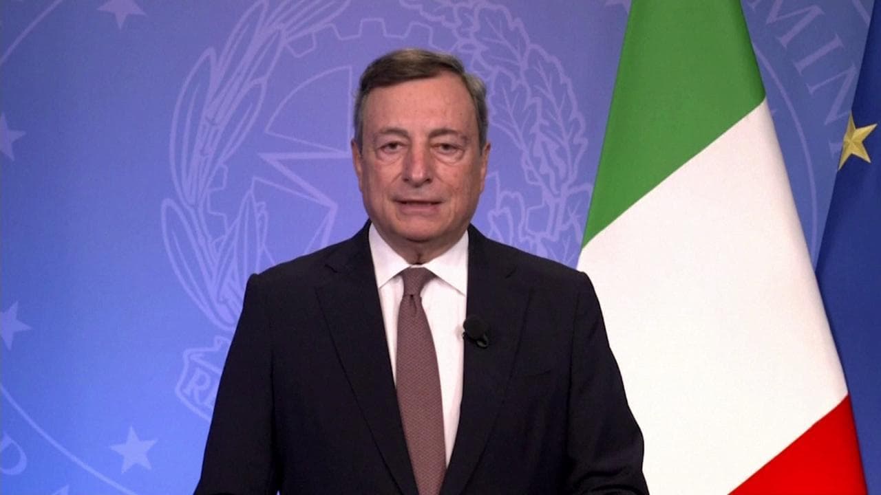 Draghi all'Onu: "Grazie ai vaccini possiamo guardare al futuro con ottimismo"