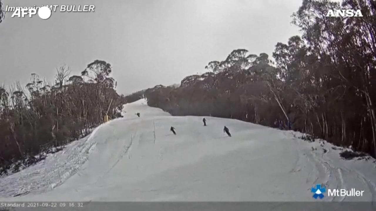 Terremoto in Australia, il momento della scossa: il sisma sorprende gli sciatori