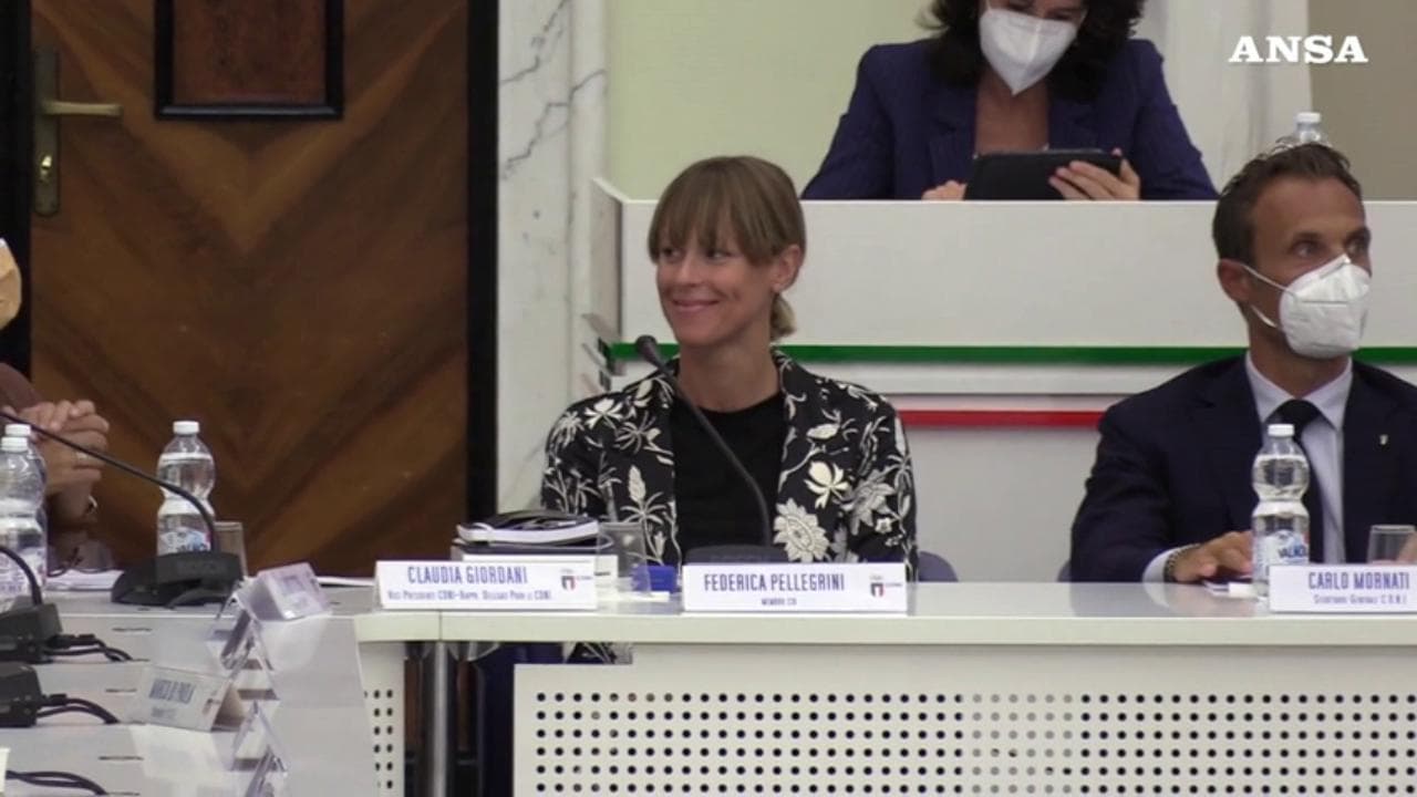 L’esordio da dirigente sportiva di Federica Pellegrini: “Faremo crescere lo sport italiano”