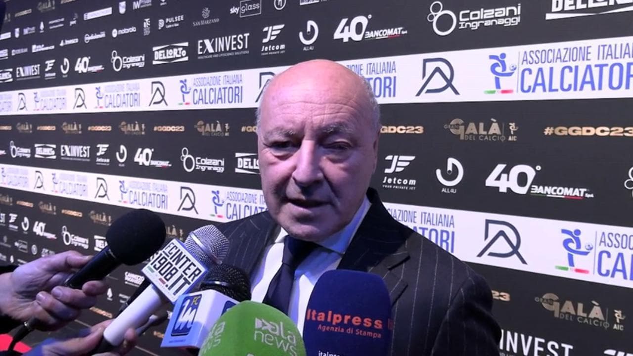 Marotta: "Proteste arbitrali del Napoli? Vittoria Inter trasparente e limpida"