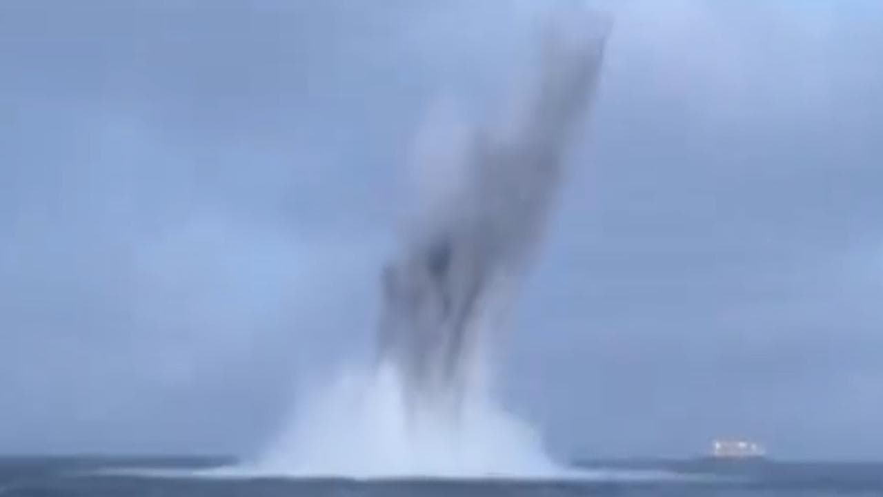 Esplode bomba della Seconda Guerra Mondiale al largo della Danimarca: pesava 130 kg