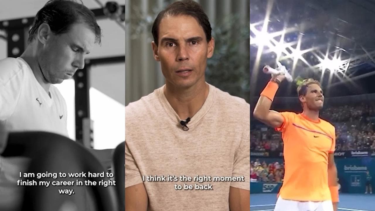 Tennis, Rafa Nadal annuncia il ritorno: "A gennaio giocherò a Brisbane"