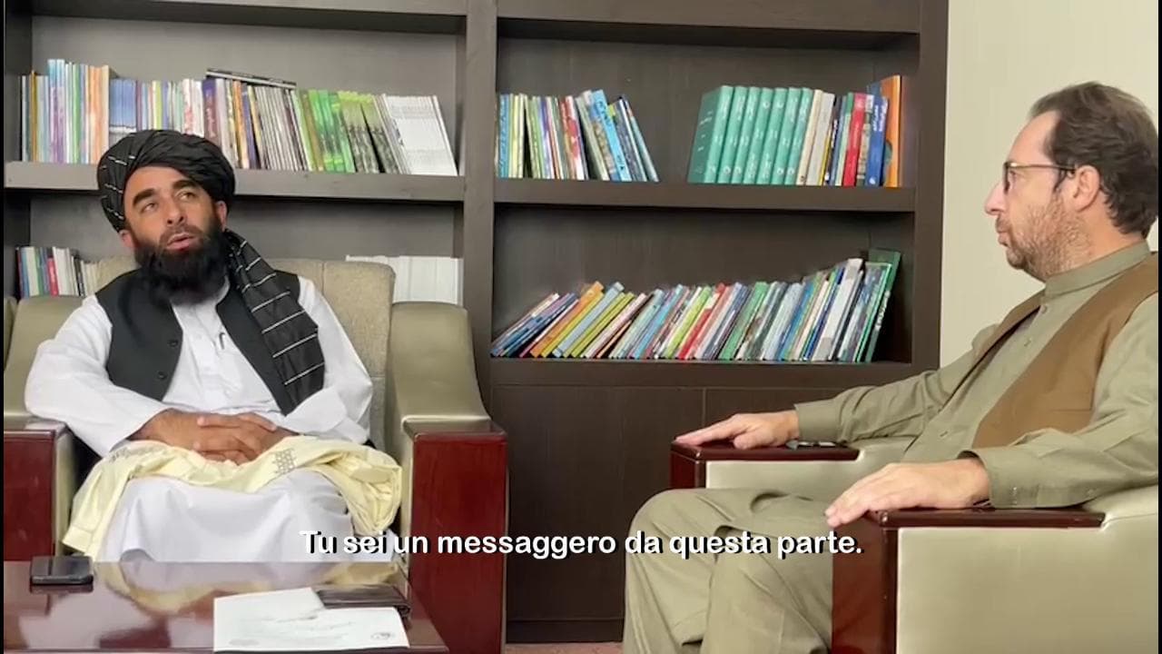 Kabul, parla il portavoce dei talebani: "Riaprite l'ambasciata italiana"