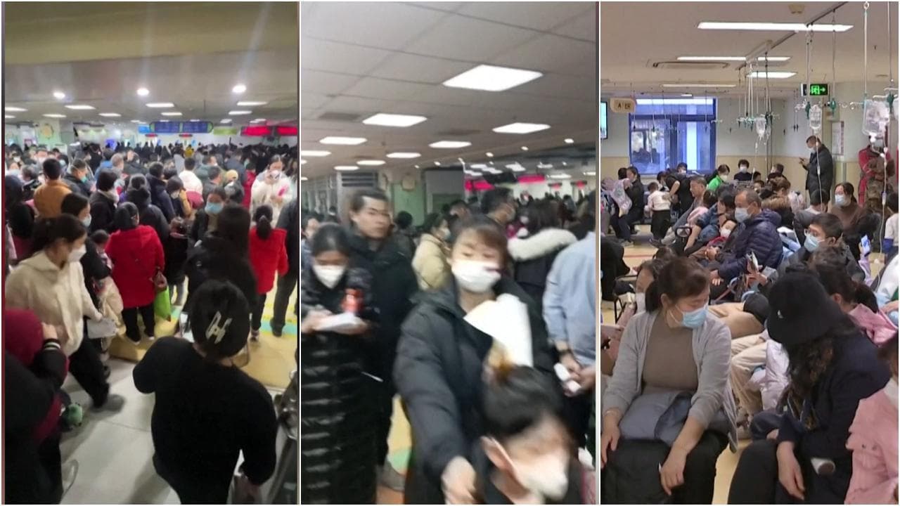 Ospedali presi d'assalto in Cina per l'ondata di polmonite: nei video pazienti e bimbi invadono le sale d'attesa