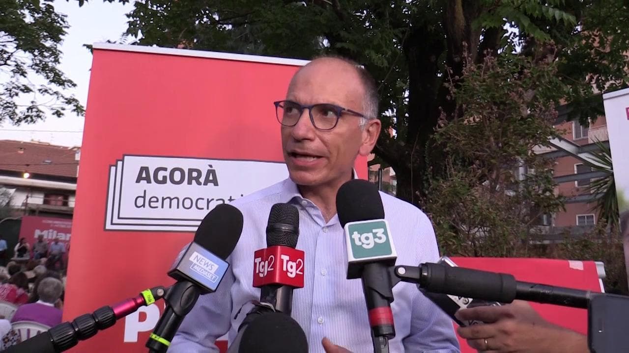 Letta candidato a Siena senza simbolo Pd: "Salvini dice che mi vergogno? Fa una vita complicata"