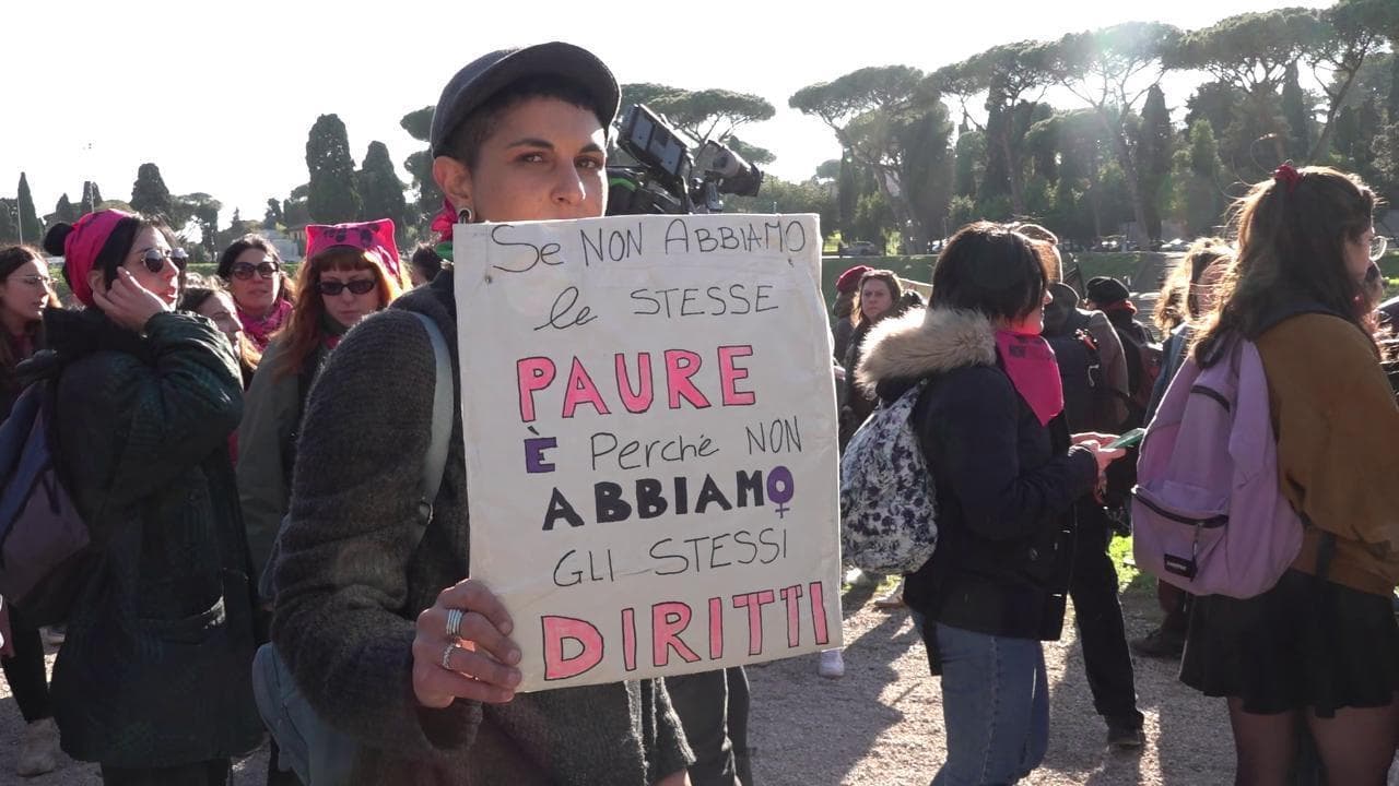 25 novembre, mezzo milione in piazza contro il patriarcato. Il videoracconto