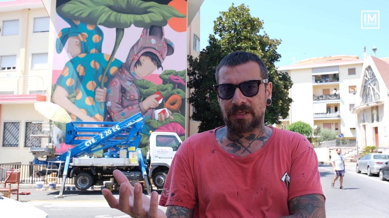 Diamante, il borgo dei murales celebra il quarantennale con nuove opere di artisti internazionali