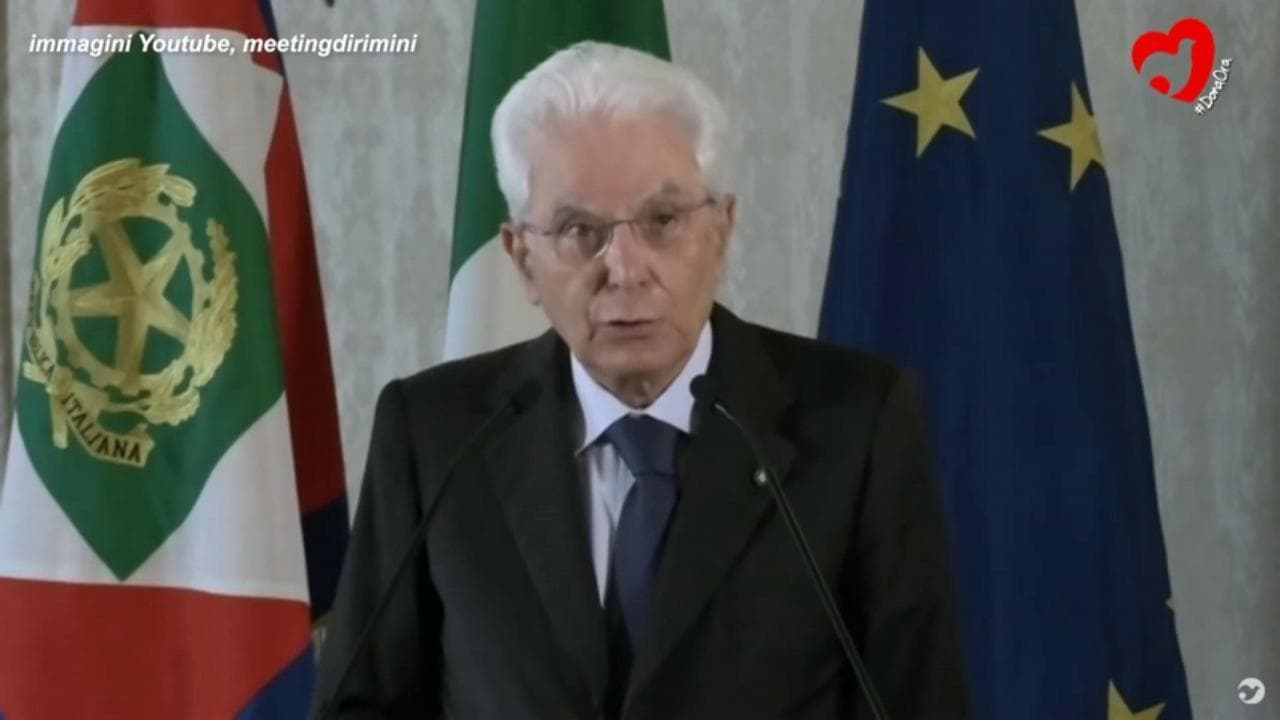 Meeting Rimini, Mattarella: "Vaccinarsi è un dovere, è l'unico strumento efficace"