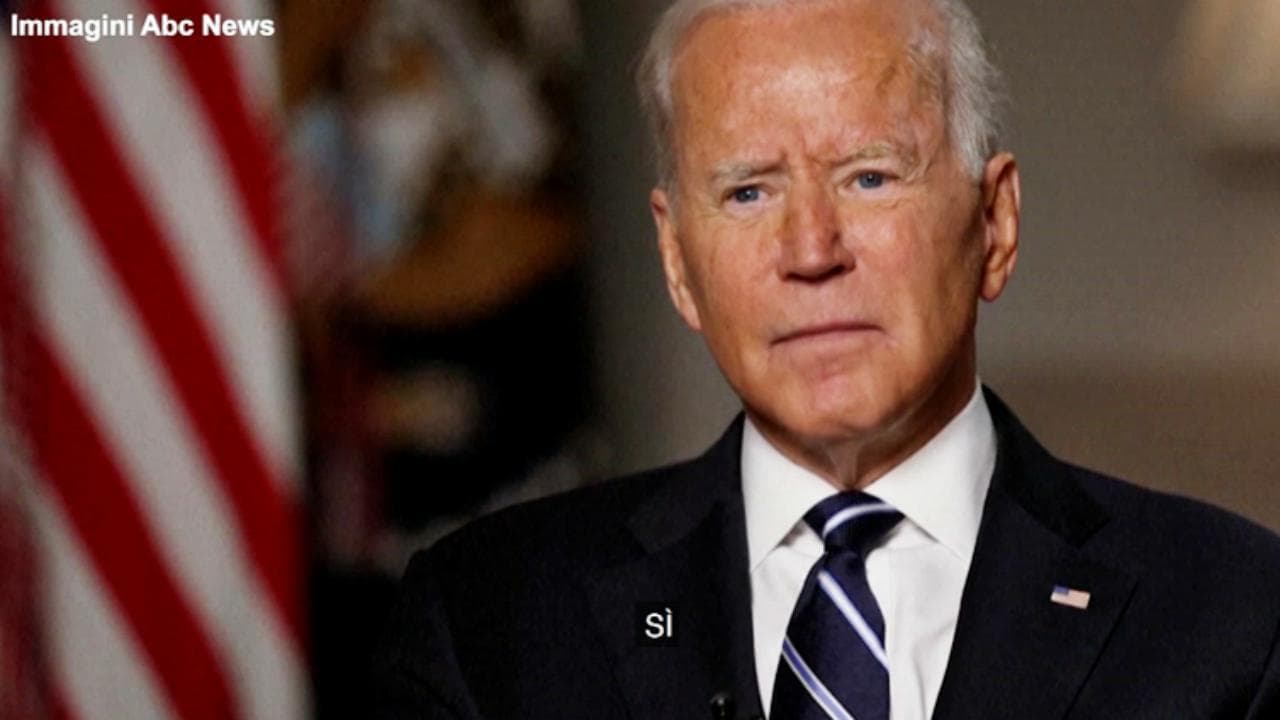 Afghanistan, Biden: "Non c'era modo di ritirare le truppe Usa da Kabul senza caos"