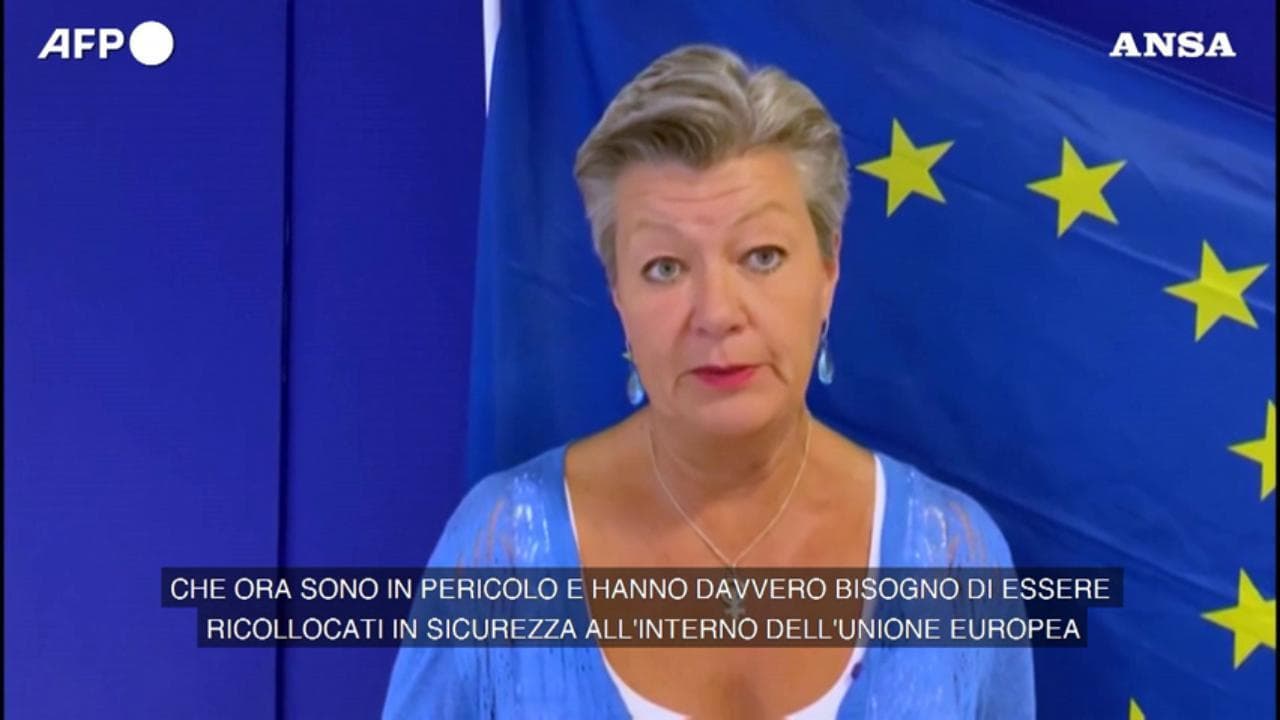 Afghanistan, commissaria Ue: "L'Europa si prepari ad accogliere rifugiati"