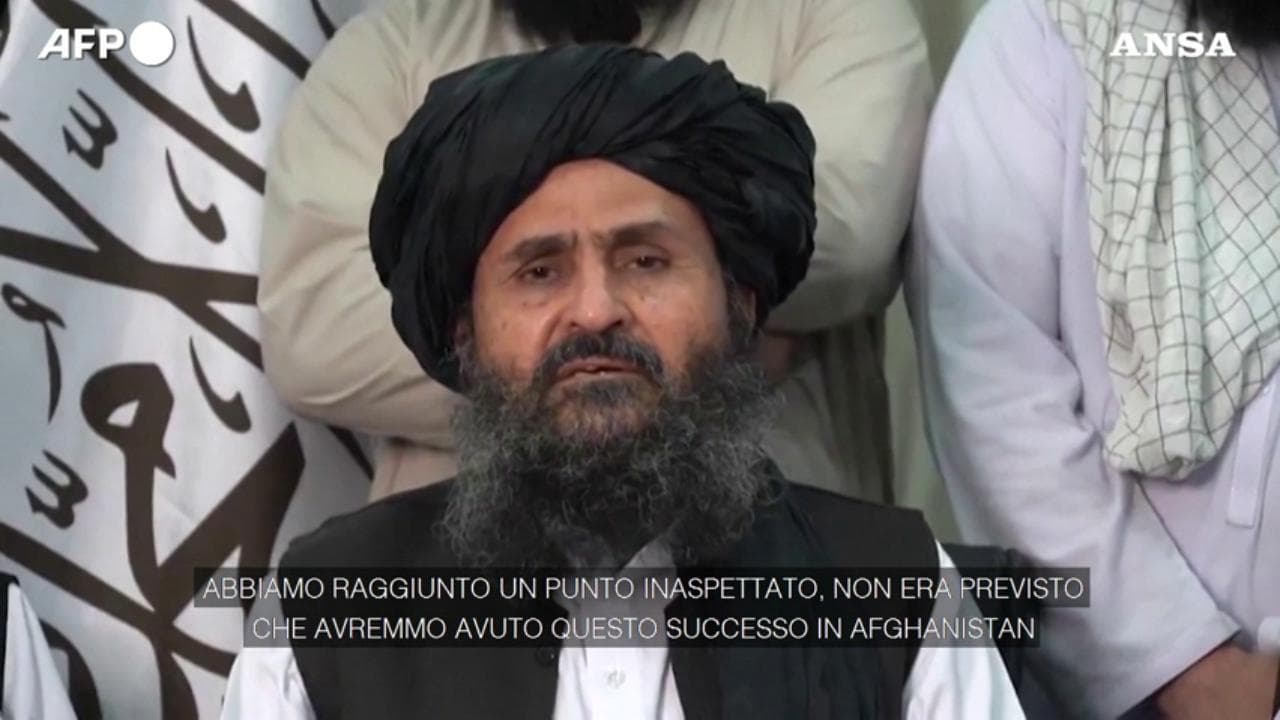 Afghanistan, il leader dei talebani: "Garantire la sicurezza per una vita pacifica"