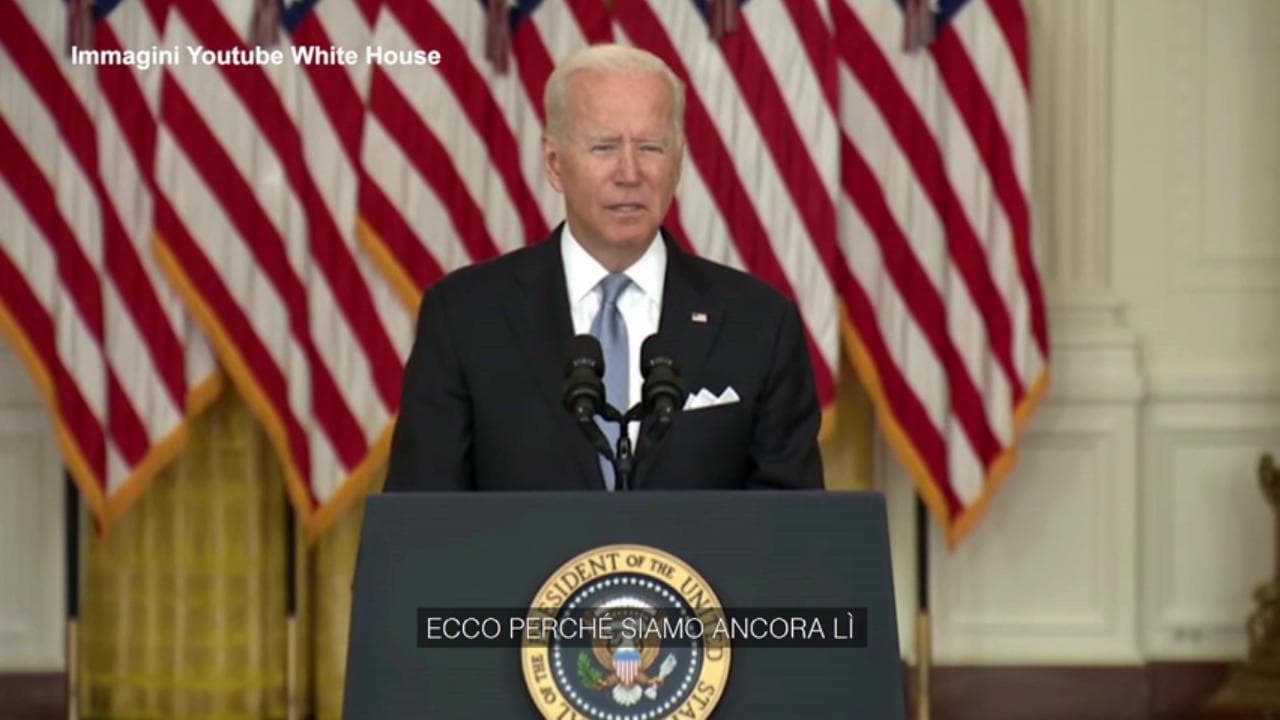 Afghanistan, Biden: "Gli americani non devono morire in una guerra che a Kabul non combattono"