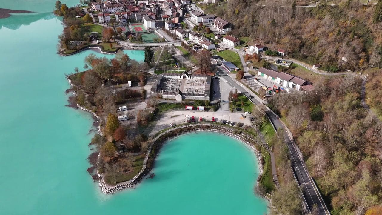 Giulia Cecchettin, il drone in volo sul lago di Barcis dove è stato ritrovato il corpo