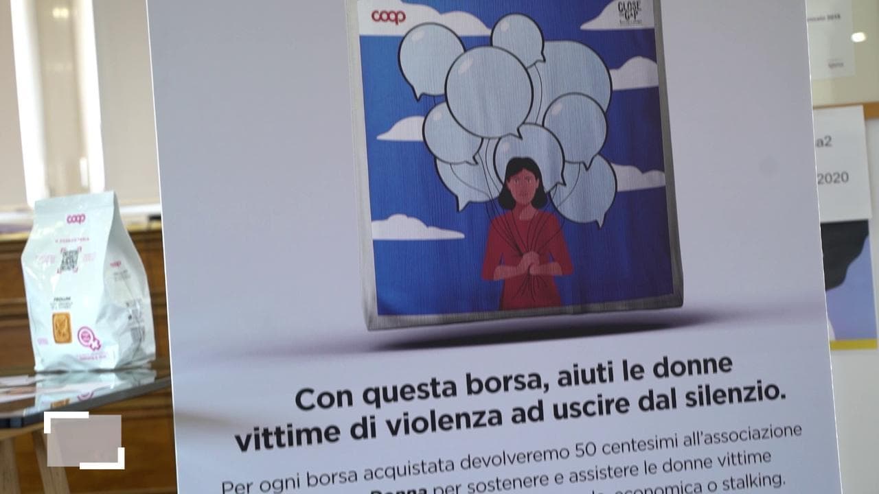 Coop con Differenza Donna - Il numero 1522 su milioni di confezioni: "Così rompiamo il silenzio"