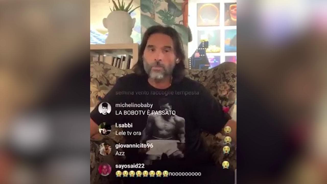 Adani si commuove su Instagram: “La Bobo TV non esiste più”. Poi la frecciata a Vieri: “Tradimento”