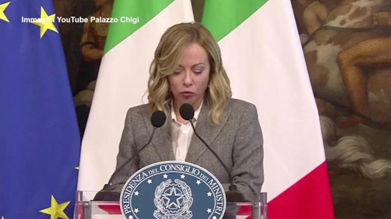 Italia-Slovenia, Meloni: "Appena possibile ripristineremo Schengen"