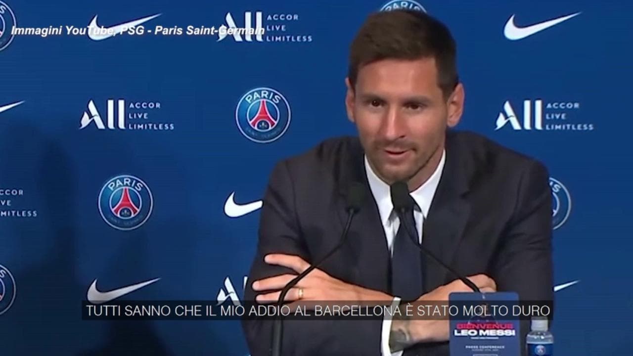 Calcio, Messi: "Venire al Psg mi ha dato felicità e voglia di ricominciare"