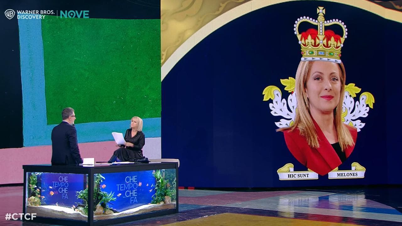 A "Che tempo che fa" Luciana Littizzetto anticipa come sarà la corte di Giorgia Prima dopo le prossime elezioni
