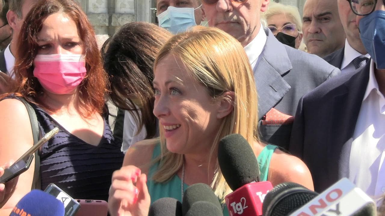 Covid e green pass, Giorgia Meloni: "I no vax stanno al governo. Manca trasparenza"