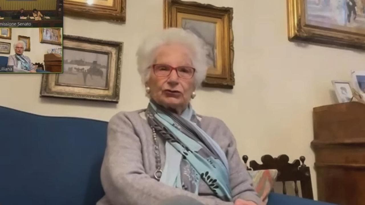 Medioriente, Liliana Segre: "Chi rimane indifferente è colpevole, bisogna piangere bimbi di ogni latitudine"