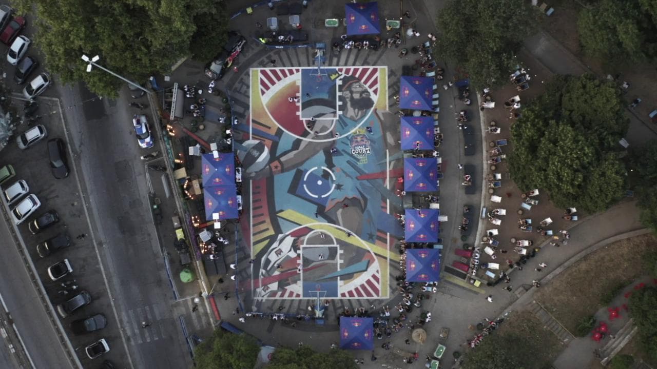 Basket 3X3, a Roma la finale del Red Bull Half court 2021