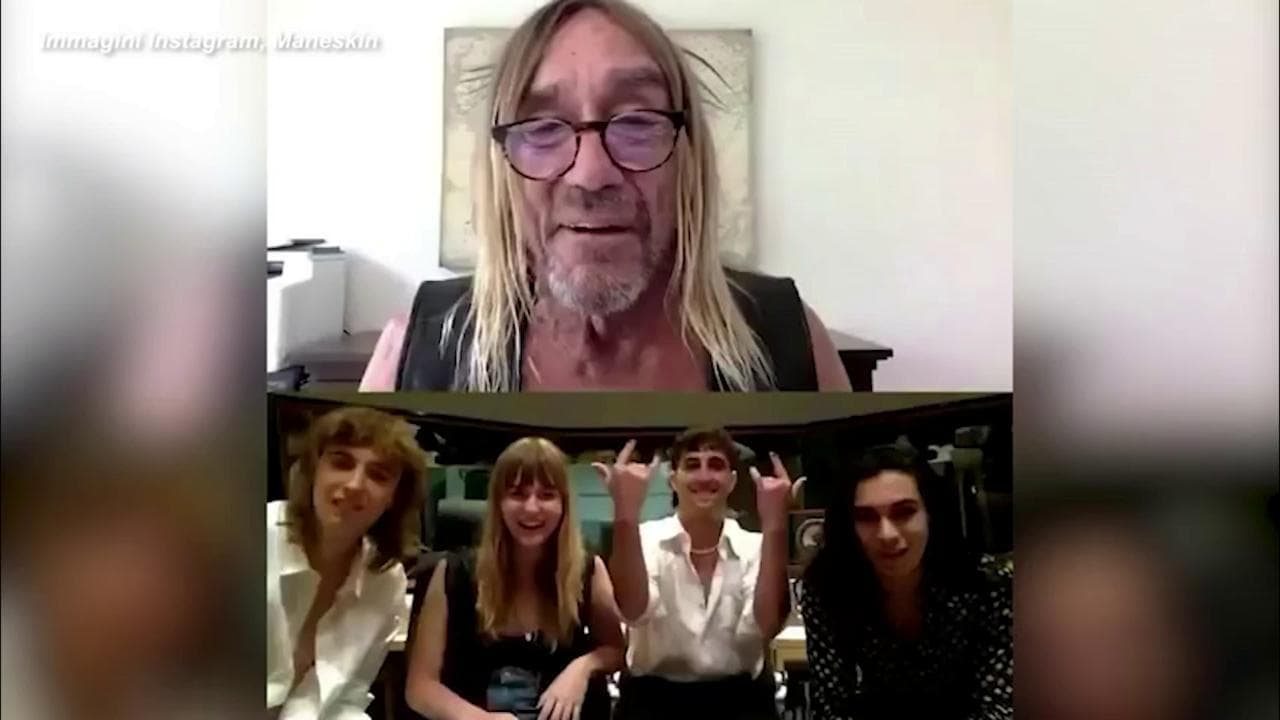 Iggy Pop e i Maneskin insieme su Instagram: l'incontro che fa sognare i fan