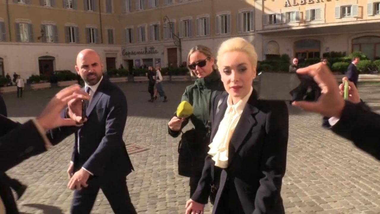 Marta Fascina ai giornalisti davanti a Montecitorio: "Ho già detto tutto"