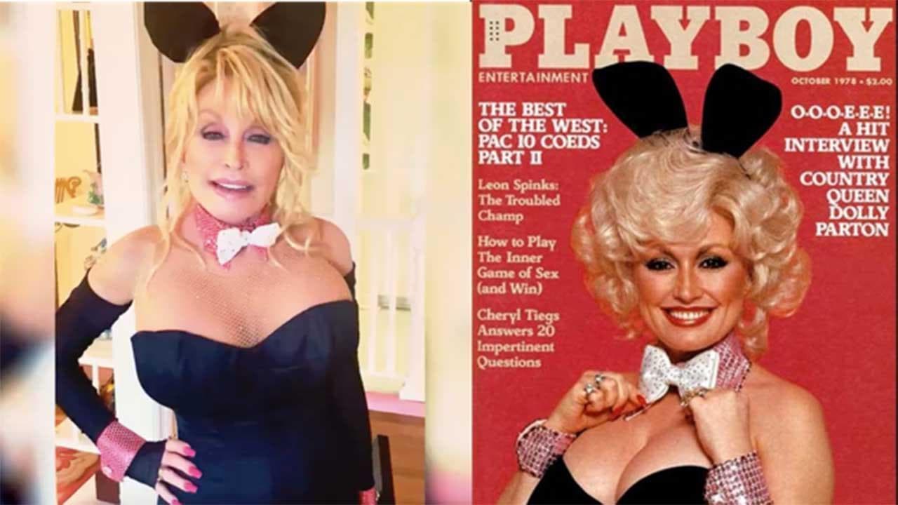 Dolly Parton e il ritorno da 'coniglietta': posa come nell'iconica copertina Plaboy del 1978