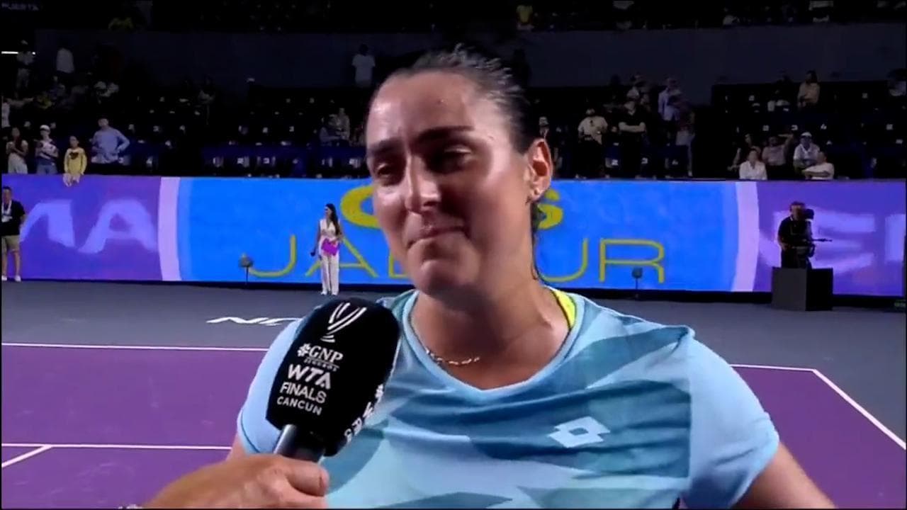 Tennis, Jabeur in lacrime: " Terribile veder morire i bambini. Dono parte dei premi alla Palestina"