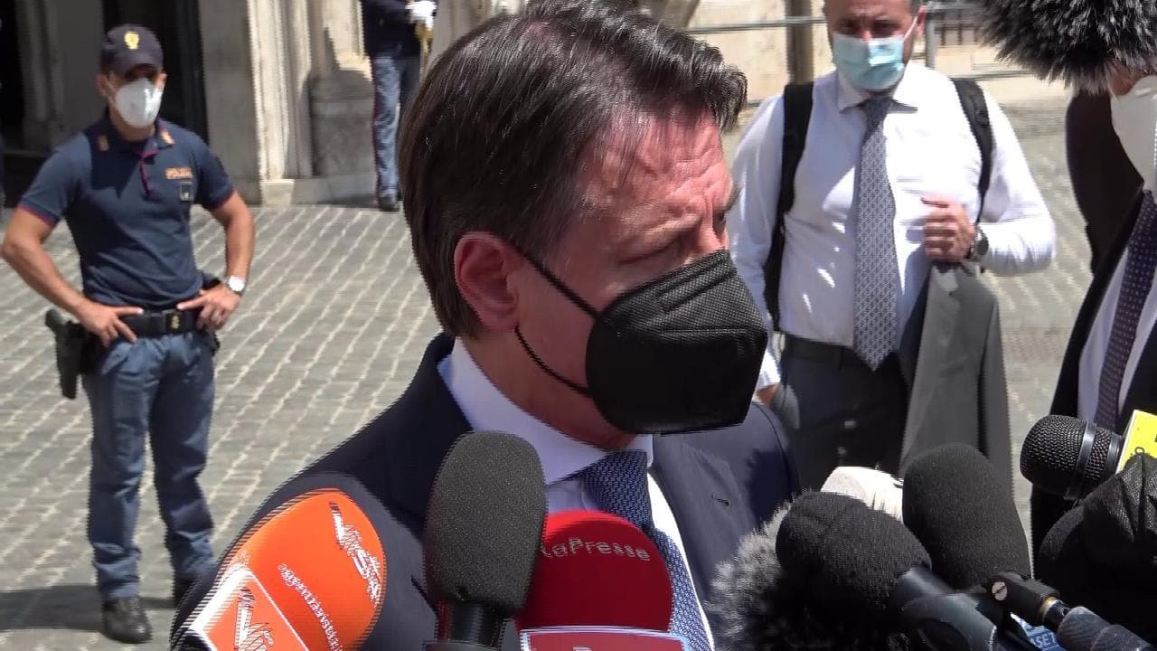 Giustizia, Conte a colloquio con Draghi: "M5s darà suo contributo ma no a soglie di impunità"