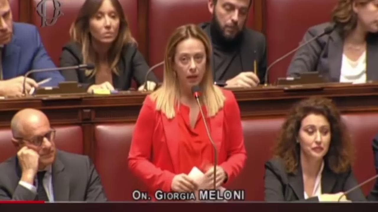 Legge di bilancio, quando Meloni diceva: "Non c'è democrazia se il Parlamento non può discuterne"