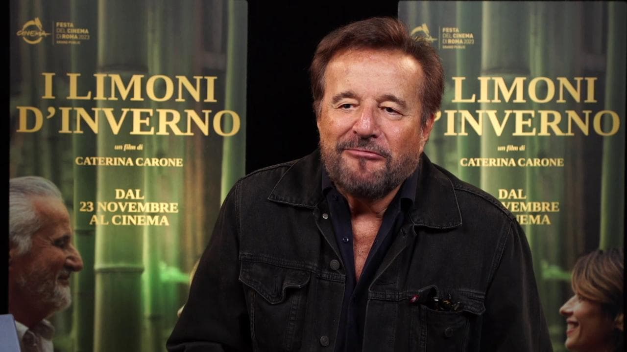 'I limoni d'inverno', Christian De Sica: “Dopo tanti cattivi da commedia finalmente interpreto un uomo buono e fragile come me”