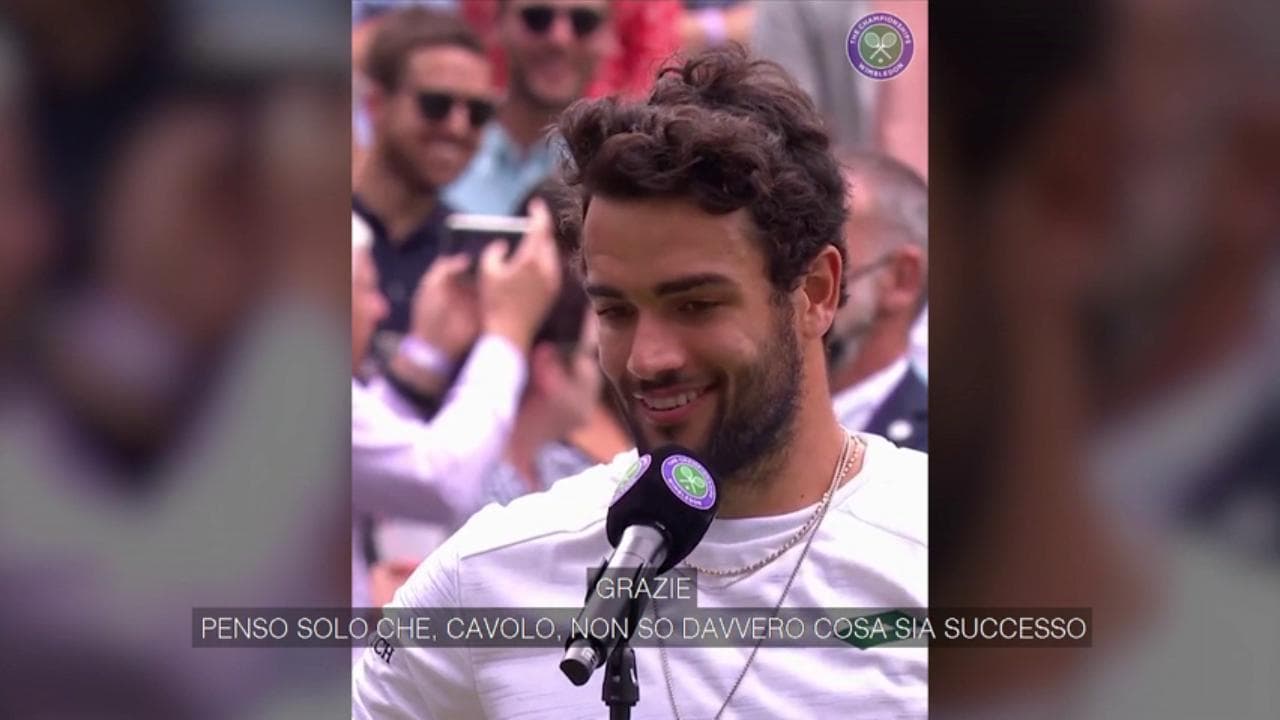 Tennis, Berrettini, primo italiano in finale a Wimbledon: "Troppo anche per un sogno"