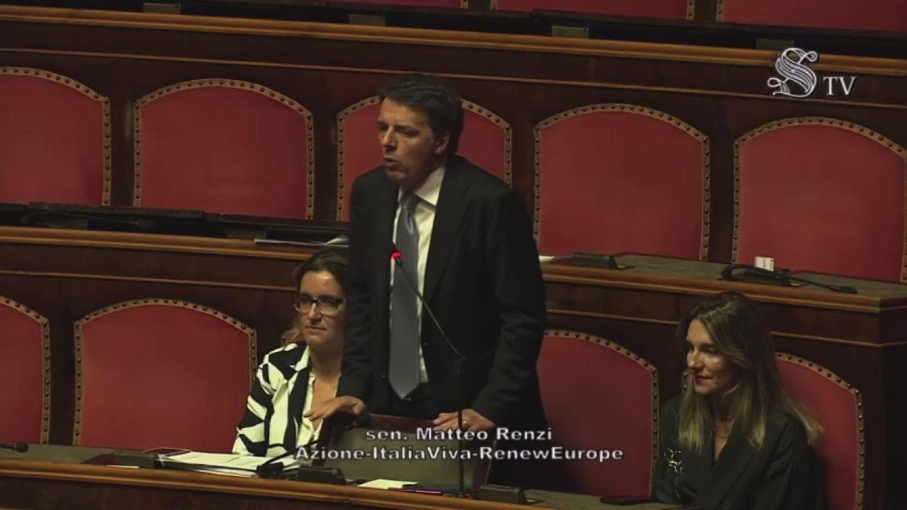 L'ironia di Renzi al Senato per Salvini e Giorgetti: "Voi due insieme finché Fornero non vi separi"