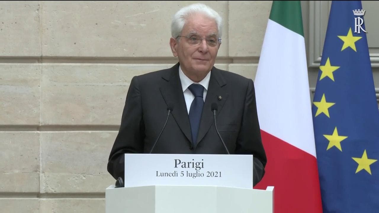 Mattarella: "Tra Italia e Francia legame unico, usciremo insieme dalla pandemia"