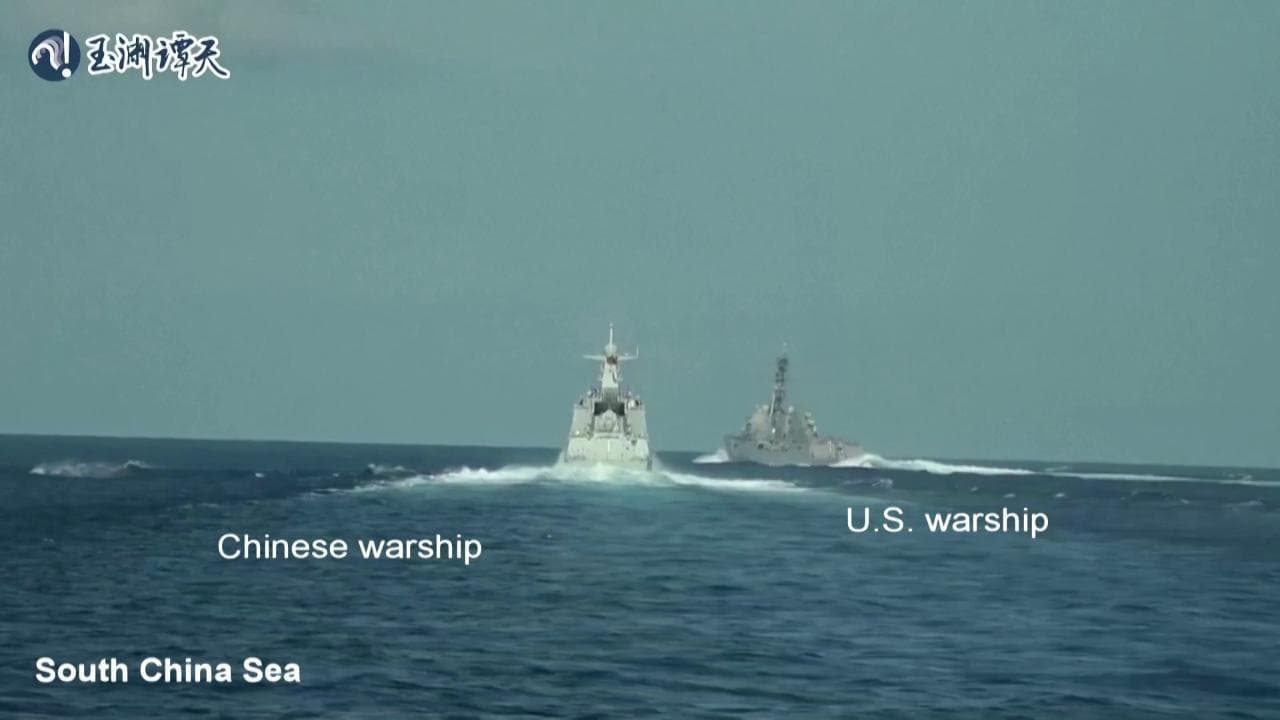 Cina-Usa: tensione tra navi e aerei a largo isole Paracelso: venti di guerra nel mar cinese meridionale