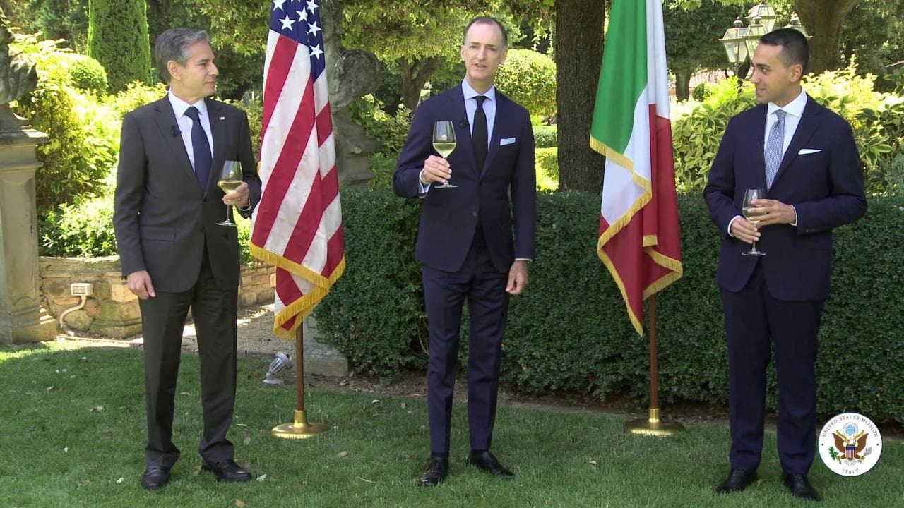 Independence Day, il brindisi di Blinken e Di Maio: "Viva l'amicizia e i valori che ci uniscono"