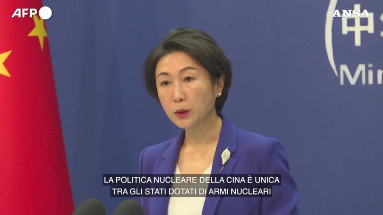 Pechino: "Nessun Paese sarà minacciato dalle armi nucleari della Cina"