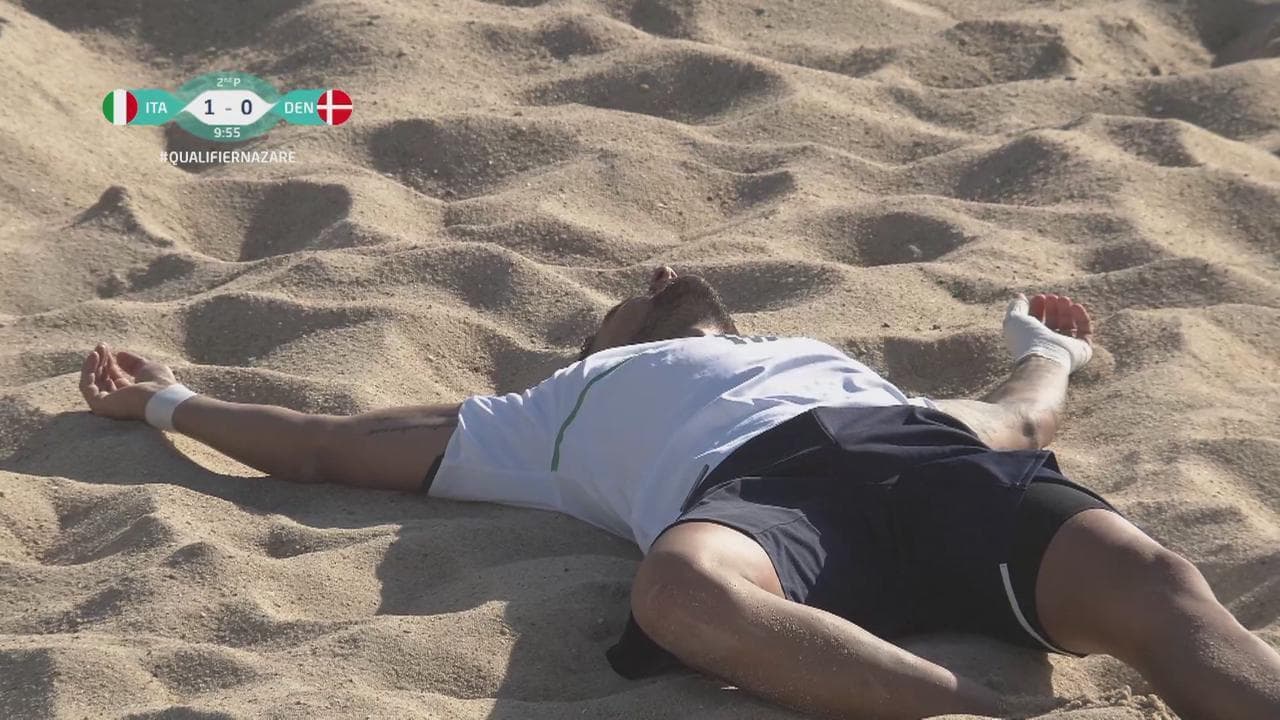 Beach soccer, Gori nella storia: segna in rovesciata e centra i 300 gol in azzurro