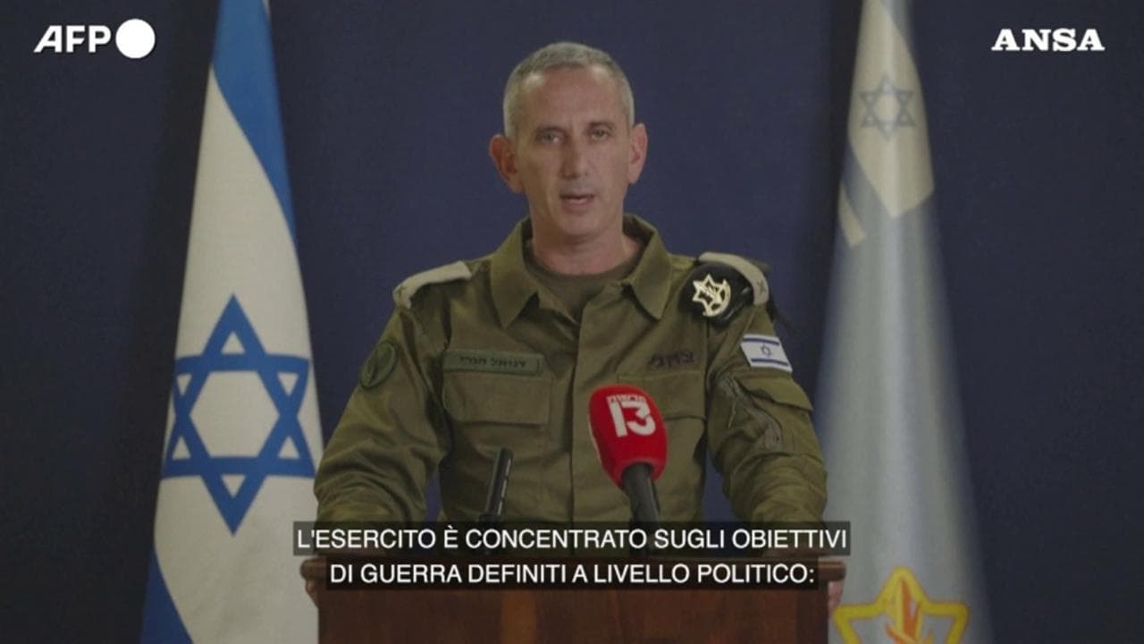 Israele, portavoce esercito: "Hamas non controllerà Gaza e chiunque arrivi dal nord morirà, il Libano è avvisato"
