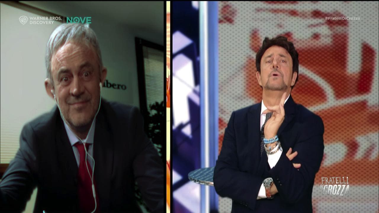 Crozza-Giambruno e gli studenti fuorisede: "É così faticoso andare a piedi da Vercelli a Milano?"