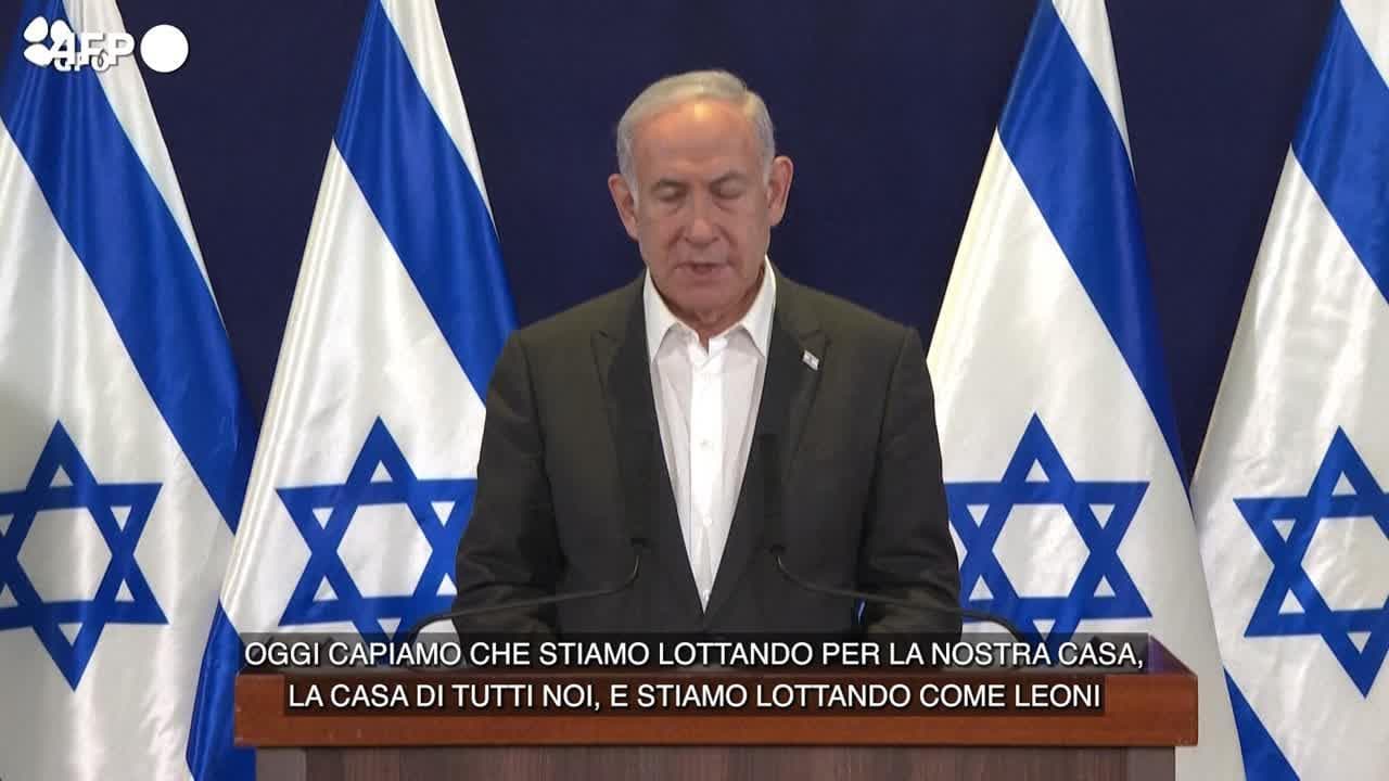 Israele, Netanyahu: "Stiamo lottando come leoni"