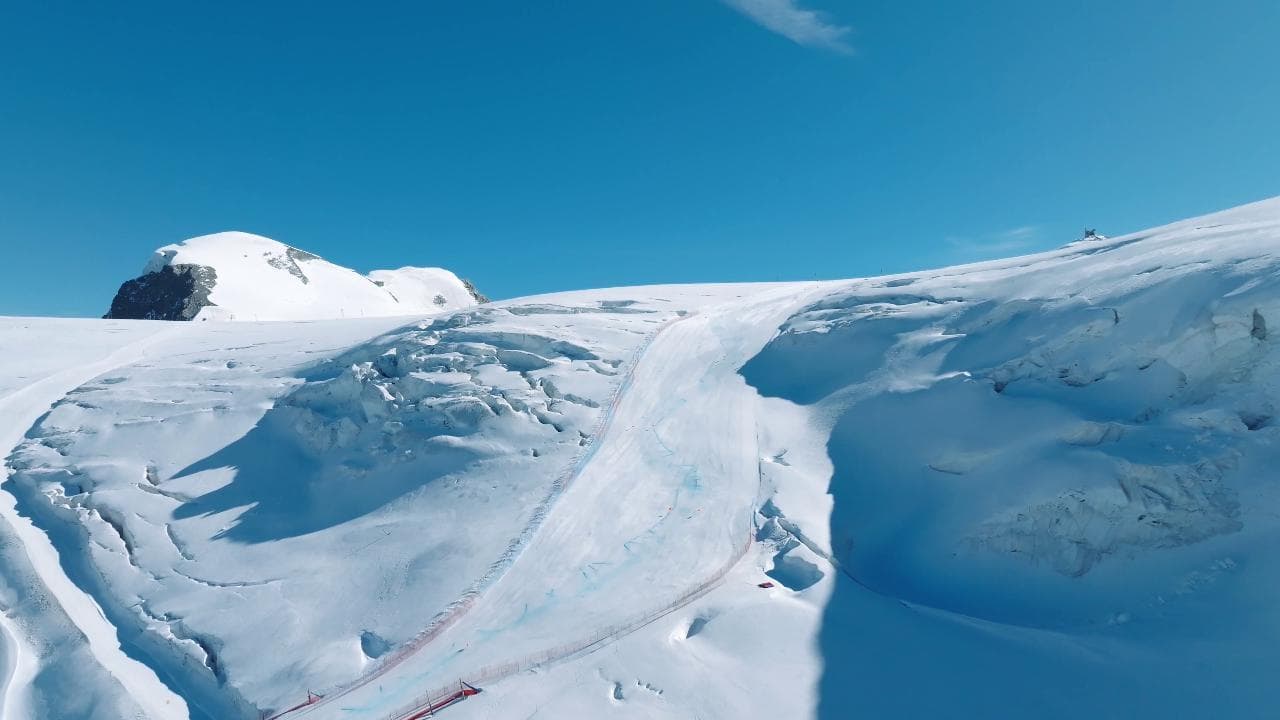 Coppa del mondo di sci, la pista della tappa Zermatt-Cervinia unisce Svizzera e Italia