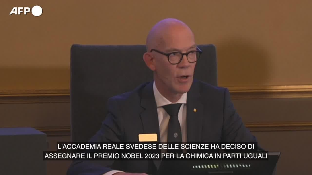 Il premio Nobel per la Chimica assegnato a Bawendi, Brus e Ekimov: l'annuncio