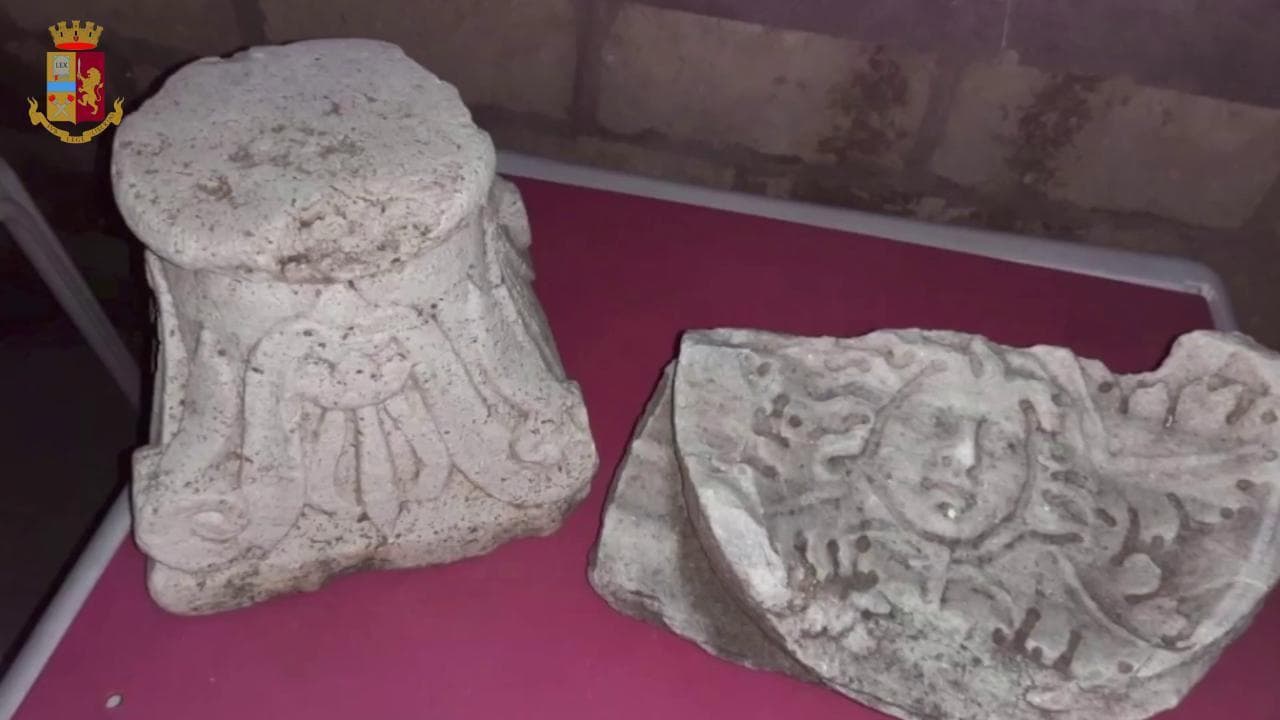 Roma, reperti storici di inestimabile valore nel giardino di casa