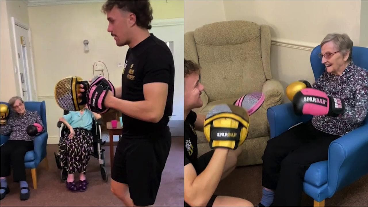 I pensionati con i guantoni da boxe: nella casa di riposo si fa pugilato